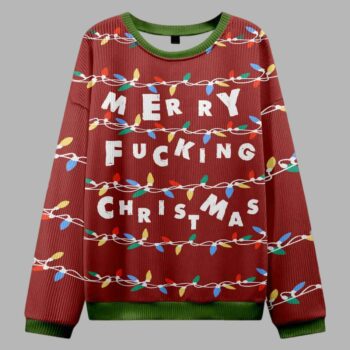 Merry Fucking Christmas Ugly Christmas Sweater