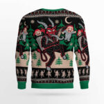 Merry Krampus Naughty Brats Christmas Ugly Sweater