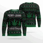 Merry Marijuana Ugly Christmas sweater