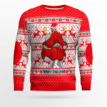 Merry Thiccmas Ugly Christmas Sweater