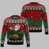 Michael Myers Vintage 80 Film Holiday Ugly Christmas Sweater 3 Michael Myers Vintage 80 Film Holiday Ugly Christmas Sweater