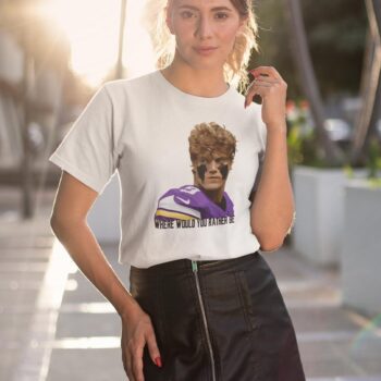 Minnesota Vikings Jj Mccarthy Where Would You Rather Be Shirt