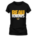 Mizzou Football – Beau Knows – Missouri Tigers T-Shirt