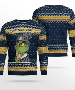 Modelo Makes Me Happy Ugly Sweater