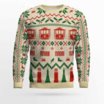 Muni Icons of San Francisco Holiday Christmas Ugly Sweater