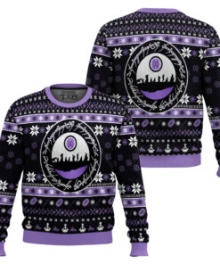 Lord Of The Ring Xmas Ugly Christmas Sweater - Ugly Christmas Sweater- Jumper