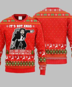 Nakatomi Plaza Christmas Party 1988 Ugly Christmas Sweater