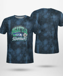 National Football League Seattle Seahawks Vintage Tie Dye Shirt