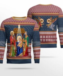 Nativity of Jesus Christ Christmas Sweater