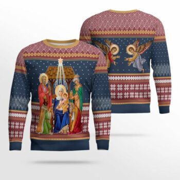 Nativity of Jesus Christ Christmas Sweater