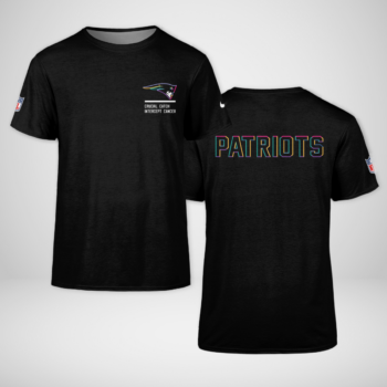 New England Patriots Black 2025 Crucial Catch T-Shirt