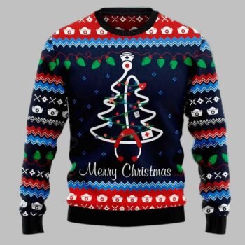 Nurse Merry Christmas Ugly Christmas Sweater
