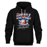 OKC Thunder 2025 Finals Space Basketball T-Shirt
