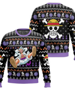 Luffy Gear 5 One Piece Ugly Christmas Sweater