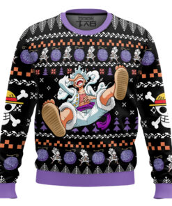 Luffy Gear 5 One Piece Ugly Christmas Sweater
