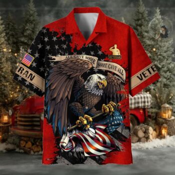 All Gave Some Some Gave All US Veteran Polo And Hawaii Shirt