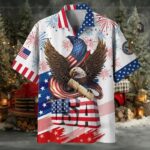American Pride 4th Of July US Veteran Hawaii Shirt