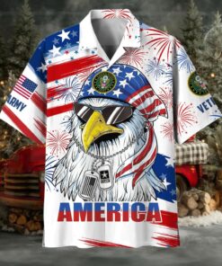 American Pride US Veteran Hawaii Shirt