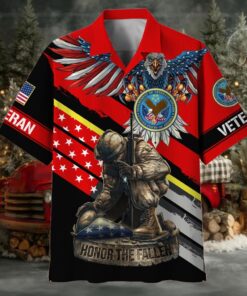 Honor The Fallen US Veteran Hawaii Shirt