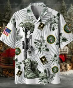 Honoring All Who Served US Veteran Hawaii Shirt