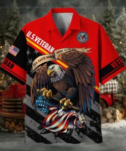 Honoring All Who Served US Veteran Polo And Hawaii Shirt