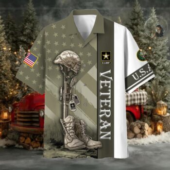 Multiple US Military Services US Veteran Hawaii Shirt