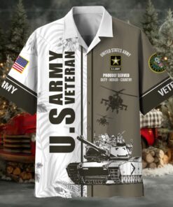 Proudly Served US Veterans Hawaii Shirt