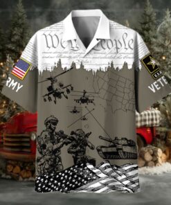 Proudly Served US Veterans Hawaiian Shirt