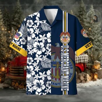 US Merchant Marine Hawaiian Shirt