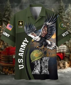 US Veterans Hawaiian Shirt