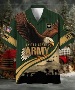 US Veterans Hawaiian Shirt
