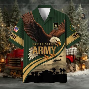 US Veterans Hawaiian Shirt