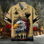 US Veterans Hawaiian Shirt