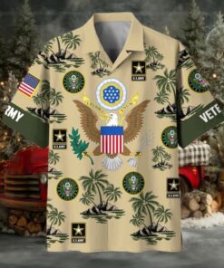US Veterans Hawaiian Shirt