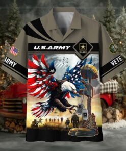 US Veterans Hawaiian Shirt