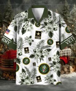 US Veterans Hawaiian Shirt