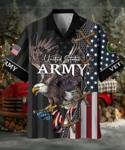US Veterans Hawaiian Shirt