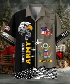 US Veterans Hawaiian Shirt