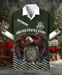 US Veterans Hawaiian Shirt