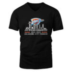 Oklahoma City Thunder Skyline 2024-2025 T-Shirt