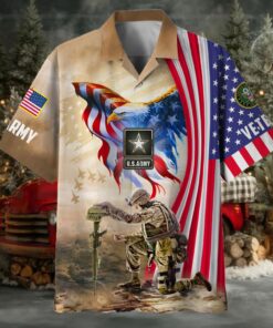 Unique Proudly Served US Veteran Hawaii Shirt