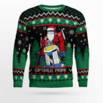 Optimus Prime Transformers Ugly Sweater