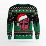 Optimus Prime Transformers Ugly Sweater