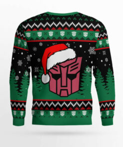 Optimus Prime Transformers Ugly Sweater 2 Optimus Prime Transformers Ugly Sweater