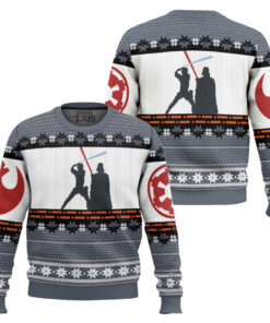 3D S.W Darth Vader Christmas Gift Ugly Sweater