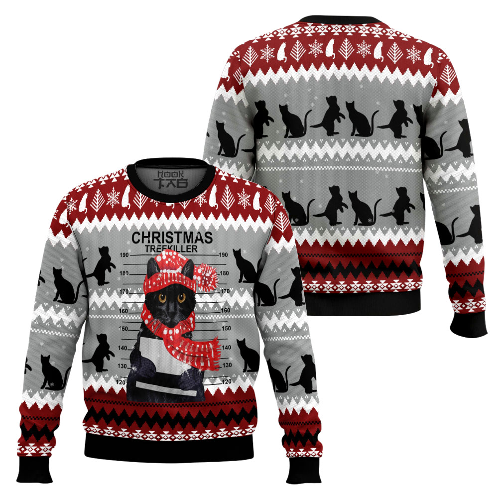 P6994940231745-mk1_x2.jpg Black Cat Tree Ugly Christmas Sweater Christmas Gift Sweater