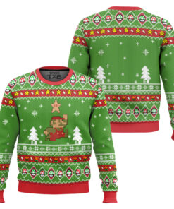 3D Nintendo Super Mario Ugly Christmas Sweater 2 3D Nintendo Super Mario Ugly Christmas Sweater