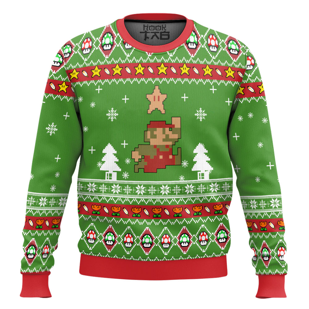 P7228483764312-mk2.jpg 3D Nintendo Super Mario Ugly Christmas Sweater