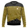 3D S.T The Next Generation 1987 Yellow Ugly Christmas Ugly Sweater 3 3D S.T The Next Generation 1987 Yellow Ugly Christmas Ugly Sweater