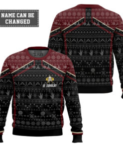 3D S.T Picard 2020 Red Ugly Christmas Custom Name Ugly Sweater 2 3D S.T Picard 2020 Red Ugly Christmas Custom Name Ugly Sweater